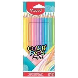 Kredki Colorpeps pastel trójkątne 12 kolorów - 1