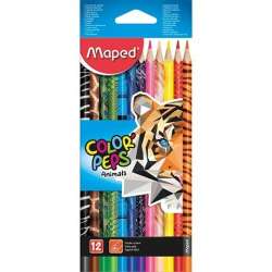 Kredki Colorpeps Animals 12 kolorów MAPED - 1