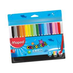 Flamastry Colorpeps Ocean 18 kolorów MAPED (845721 COREX) - 1