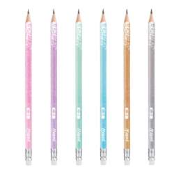 Ołówek z gumką Glitter brokat HB (12szt) MAPED - 1
