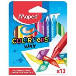Kredki Colorpeps świecowe 12 kolorów MAPED - 1