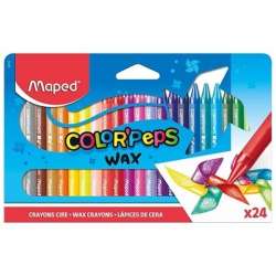 Kredki Colorpeps świecowe 24 kolory MAPED - 1