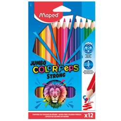 Kredki Colorpeps Strong Jumbo 12 kolorów - 1