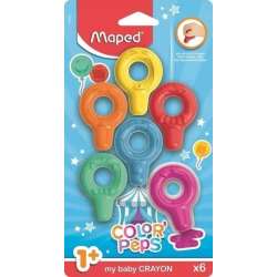 Kredki Baby Colorpeps Early Age blister 6szt - 1