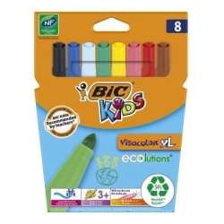Flamastry Kids Visacolor XL 8 kolorów BIC - 1