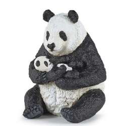 Papo 50196 Panda siedząca z młodym 6x7x8cm (PAPO 50196) - 8