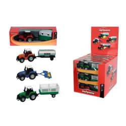 MAJORETTE TRAKTOR Z PRZYCZEPĄ, PD, 4wz. (213475832) - 1
