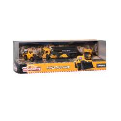 MAJORETTE Pojazdy budowlane Zestaw Volvo Construction 4 sztuki (212057287)
