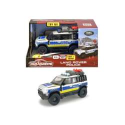 Majorette Grand Land Rover auto Radiowóz Policja światło dźwięk (213712000026) - 1