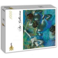 Puzzle 1000 Niebieskie tancerki, Edgar Degas
