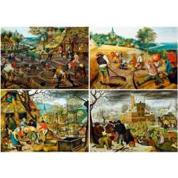 Puzzle 1000 Cztery pory roku, Brueghel