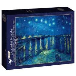 Puzzle 1000 Gwiaździsta noc nad Ronem, Van Gogh - 1