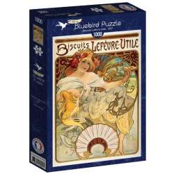 Puzzle 1000 Ciasteczka Lefevre-Utile, Alfons Mucha