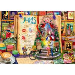 Puzzle 4000 Życie to otwarta księga-Paryż