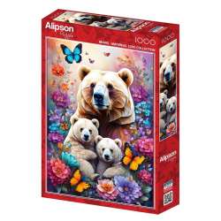 Puzzle 1000 Matczyna miłość - Misie - 1
