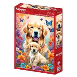 Puzzle 1000 Matczyna miłość - Psy - 1