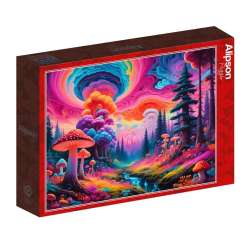 Puzzle 1000 Las pełen grzybów