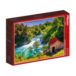 Puzzle 1000 Chorwacja, Wodospady Krka