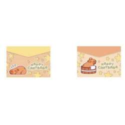 Teczka A5 koperta na zatrzask MIX