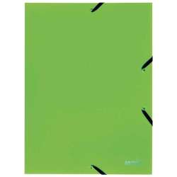 Teczka A4 z gumką jasno zielona