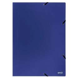 Teczka A3 z gumką niebieska