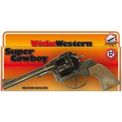 PROMO Rewolwer Super Cowboy Western 12-shot w pudełku 230mm 0348 (0348 SOHNI - WICKE) - 1