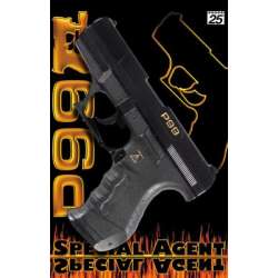 PROMO Pistolet P99 Special Agent 25-shot 180mm 0483 (0483 SOHNI-WICKE) - 1