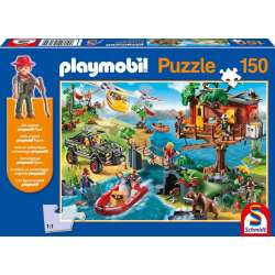 Puzzle 150 Playmobil Domek na drzewie + figurka G3