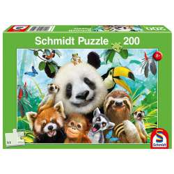 Puzzle 200 Wesołe zwierzaki G3
