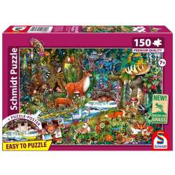 Puzzle PQ 150 Zwierzęta w lesie G3 - 1