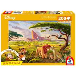 Puzzle PQ 200 Thomas Kinkade Król Lew Disney G3 - 1