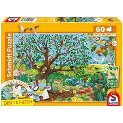 Puzzle PQ 60 Zwierzęta w ogrodzie - 1