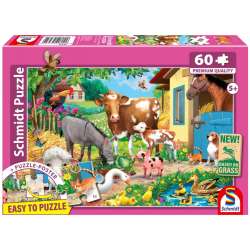 Puzzle PQ 60 Zwierzęta na farmie - 1