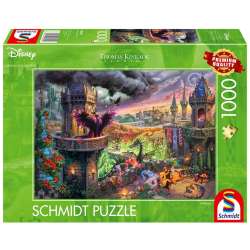 Puzzle 1000 Thomas Kinkade, Czarownica Disney