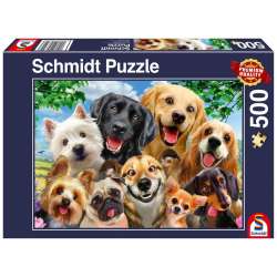 Puzzle PQ 500 Psy robią selfie G3