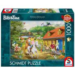 Puzzle 1000 Thomas Kinkade Bibi&Tina - 1