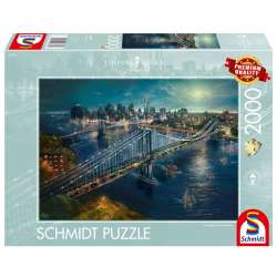Puzzle PQ 2000 THOMAS KINKADE Światło księżyca G3 - 1