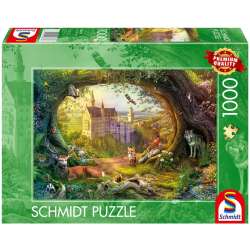 Puzzle PQ 1000 Bajkowy zamek i magiczny las