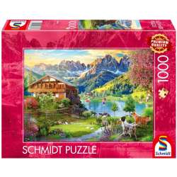 Puzzle PQ 1000 Relaks w Dolomitach