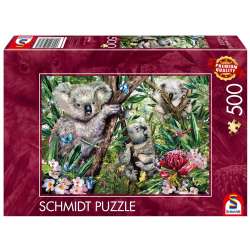 Puzzle 500 Rodzina koali