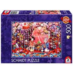Puzzle PQ 500 Japońska ceremonia picia herbaty G3 - 1