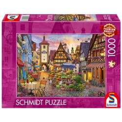 Puzzle 1000 Rothenburg ob der Tauber, Bawaria - 1