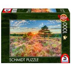 Puzzle PQ 1000 Zachód słońca na wrzosowisku G3