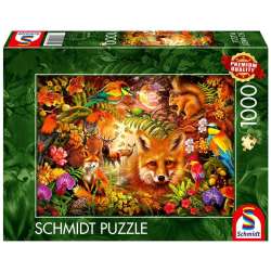 Puzzle PQ 1000 Kwiaty, futro i pióra G3 - 1