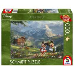 Puzzle PQ 1000 Myszka Miki&Minnie w Alpach G3