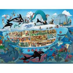 Puzzle 1500 Szalona łódź podwodna (Puzzle+plakat) (GXP-722833)