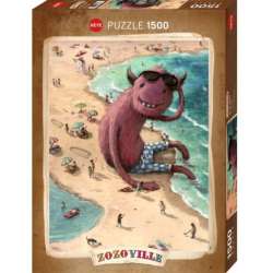 Puzzle 1500 Zozoville - Na plaży