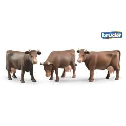 Figurki krowy w trzech pozach 02308 BRUDER (BR-02308)