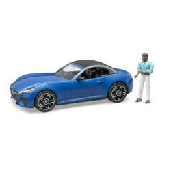 Auto Roadster niebieskie z wyjmowaną figurką (GXP-794543) - 1