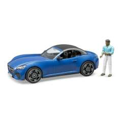 Auto Roadster niebieskie z wyjmowanym dachem i z kierowcą 03481 BRUDER (BR-03481) - 1